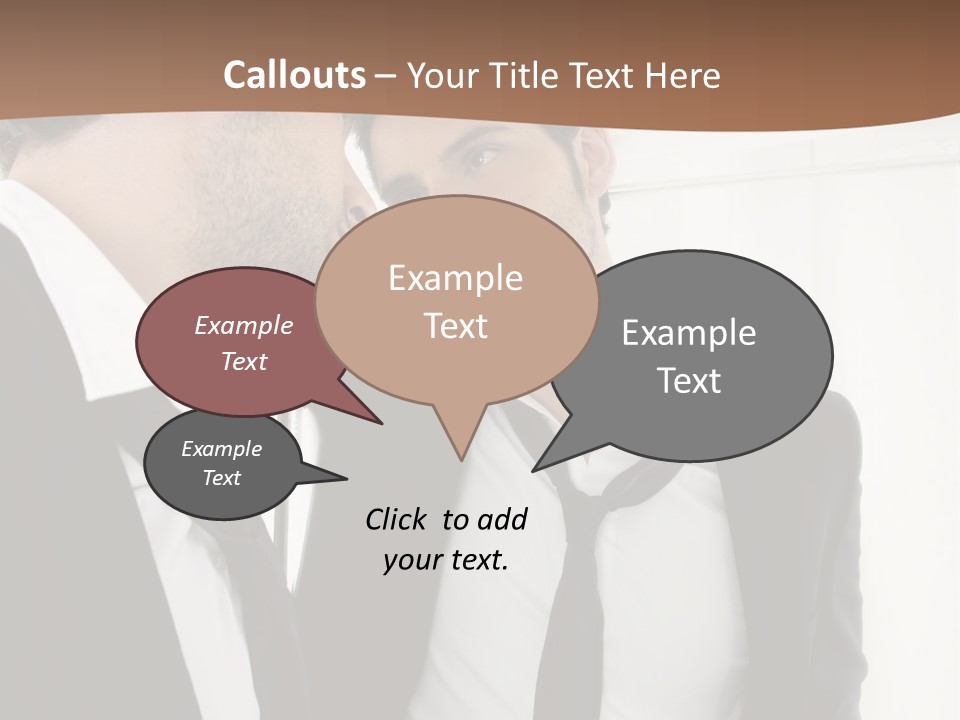 Proud Young Model PowerPoint Template