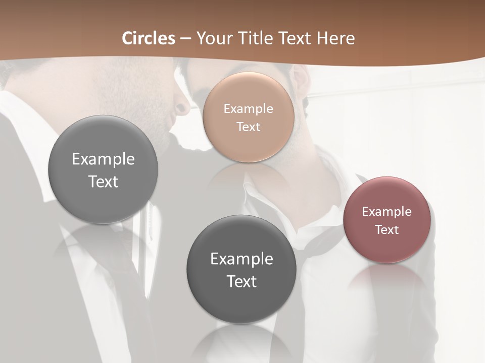 Proud Young Model PowerPoint Template