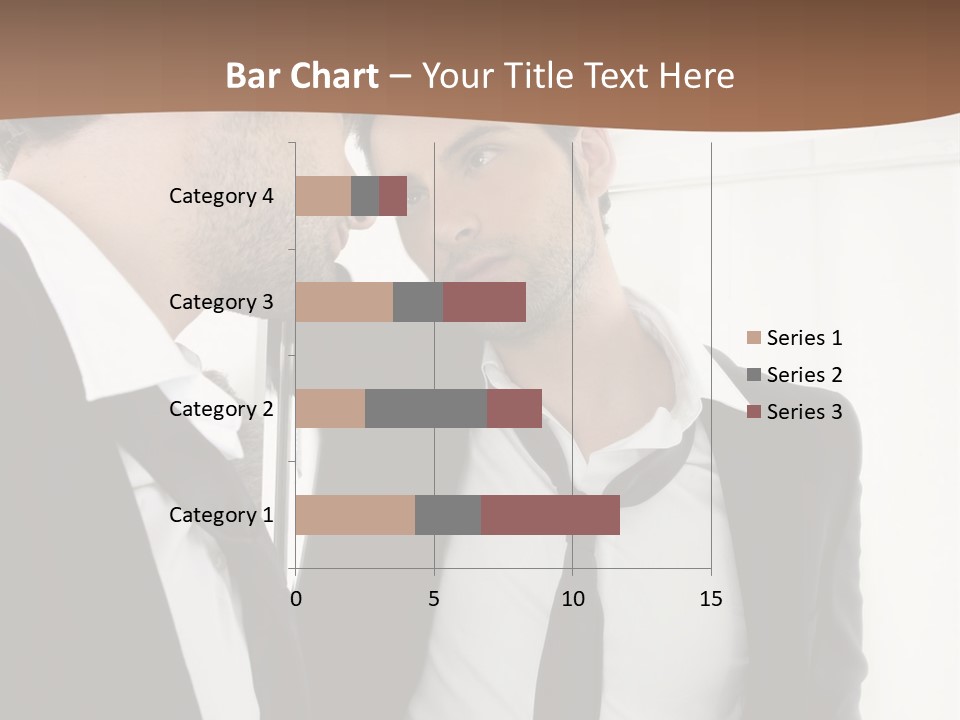 Proud Young Model PowerPoint Template