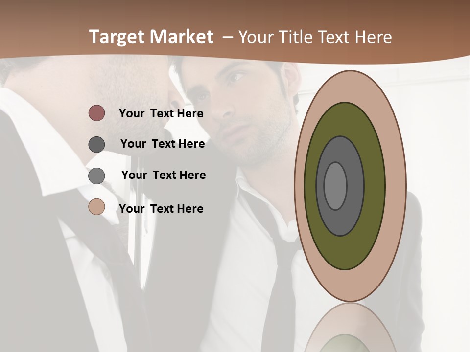 Proud Young Model PowerPoint Template