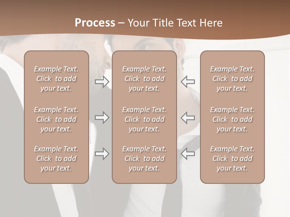 Proud Young Model PowerPoint Template