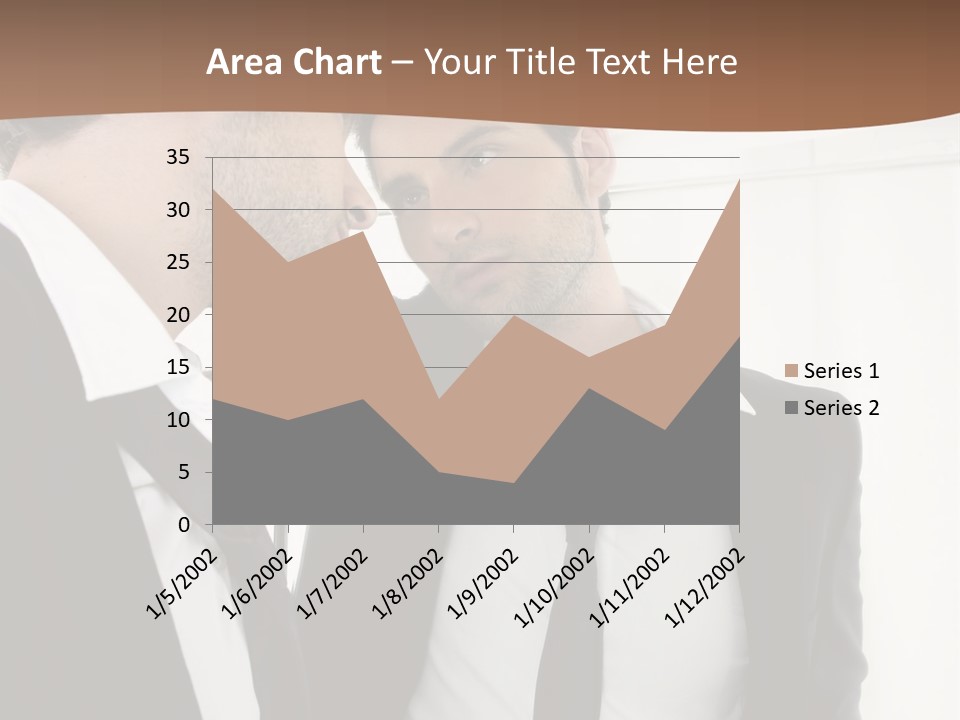 Proud Young Model PowerPoint Template