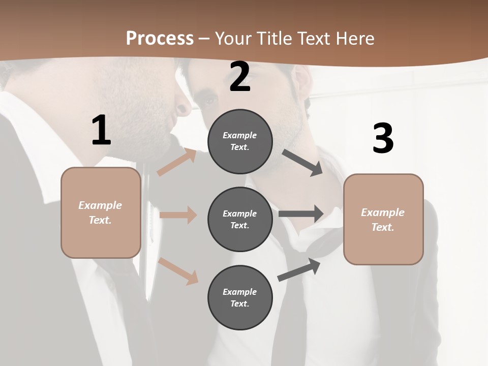 Proud Young Model PowerPoint Template