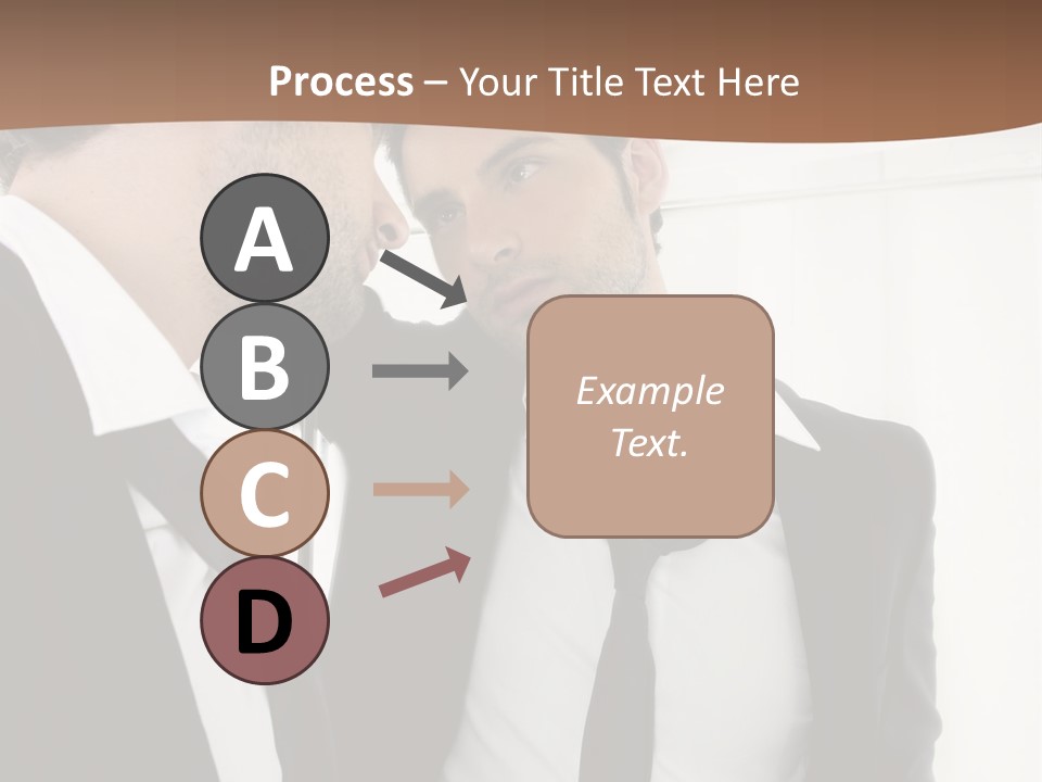Proud Young Model PowerPoint Template