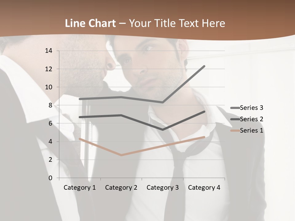 Proud Young Model PowerPoint Template