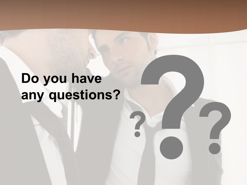 Proud Young Model PowerPoint Template