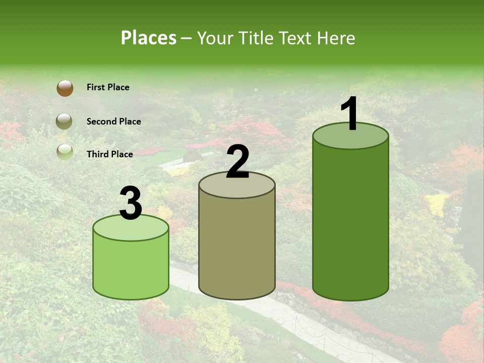 Greenery Floral Plant PowerPoint Template