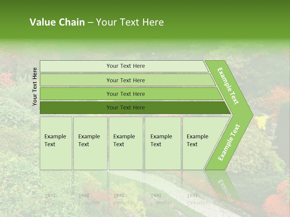 Greenery Floral Plant PowerPoint Template