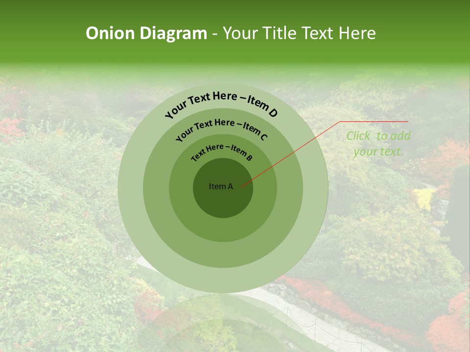 Greenery Floral Plant PowerPoint Template