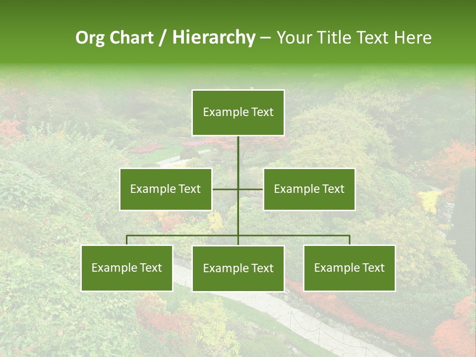 Greenery Floral Plant PowerPoint Template