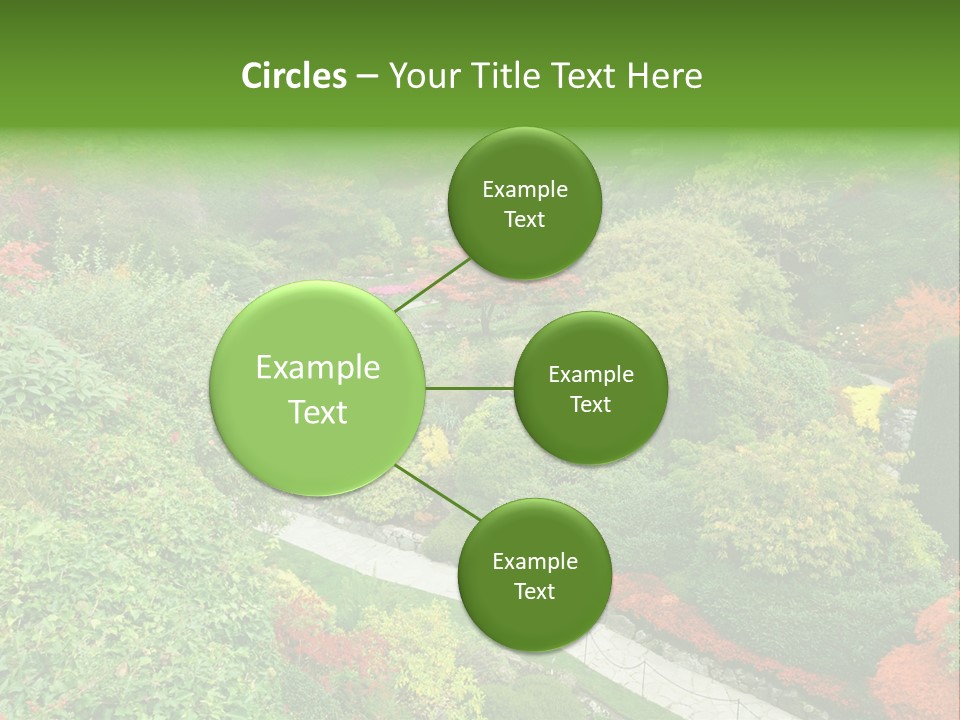 Greenery Floral Plant PowerPoint Template