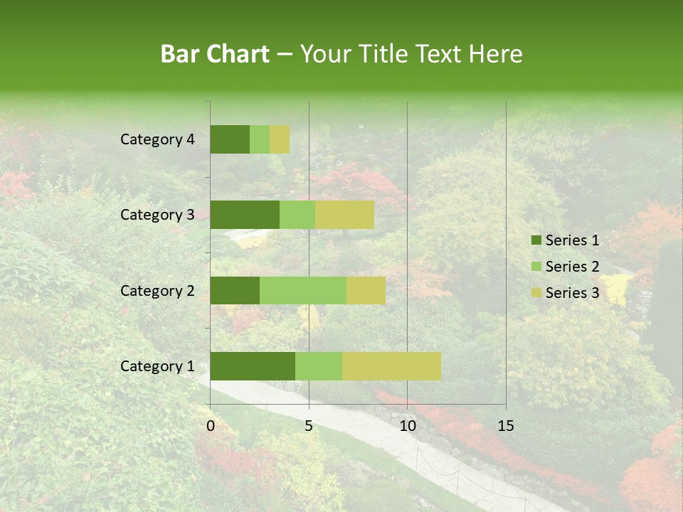 Greenery Floral Plant PowerPoint Template