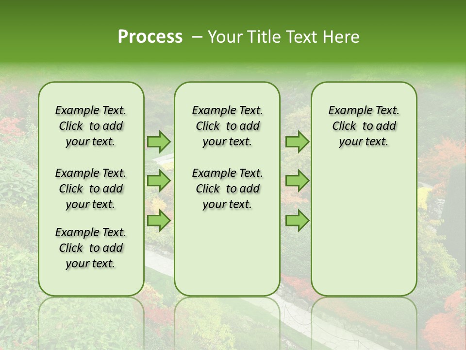 Greenery Floral Plant PowerPoint Template