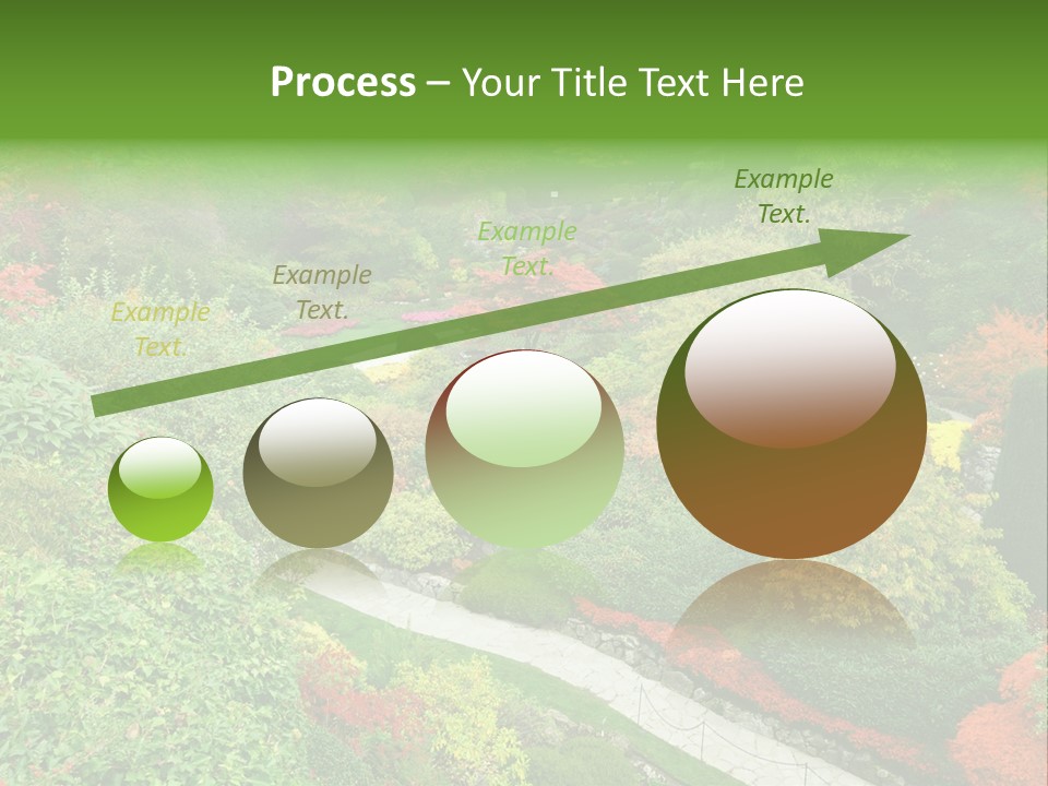 Greenery Floral Plant PowerPoint Template