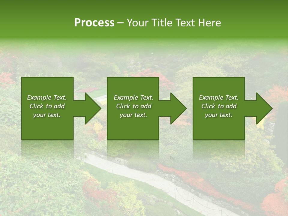 Greenery Floral Plant PowerPoint Template