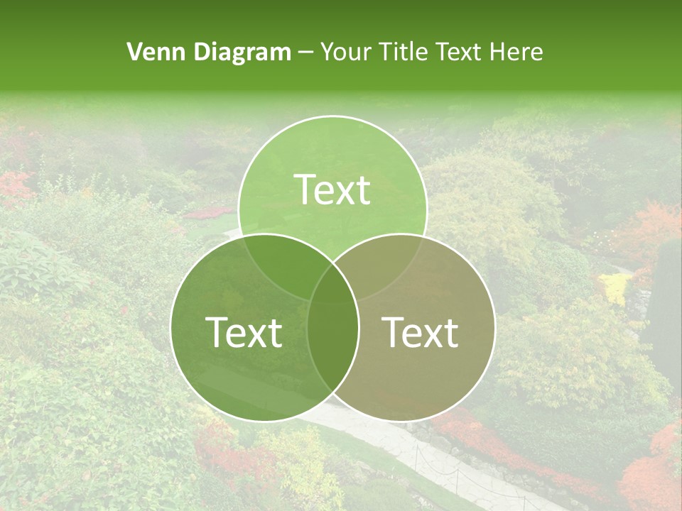 Greenery Floral Plant PowerPoint Template