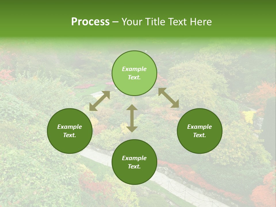 Greenery Floral Plant PowerPoint Template