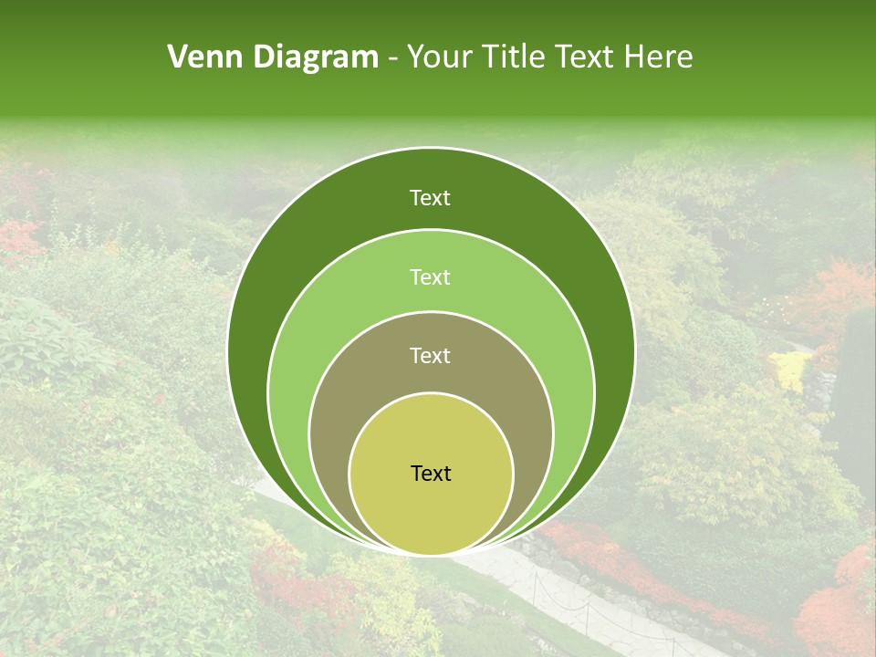 Greenery Floral Plant PowerPoint Template