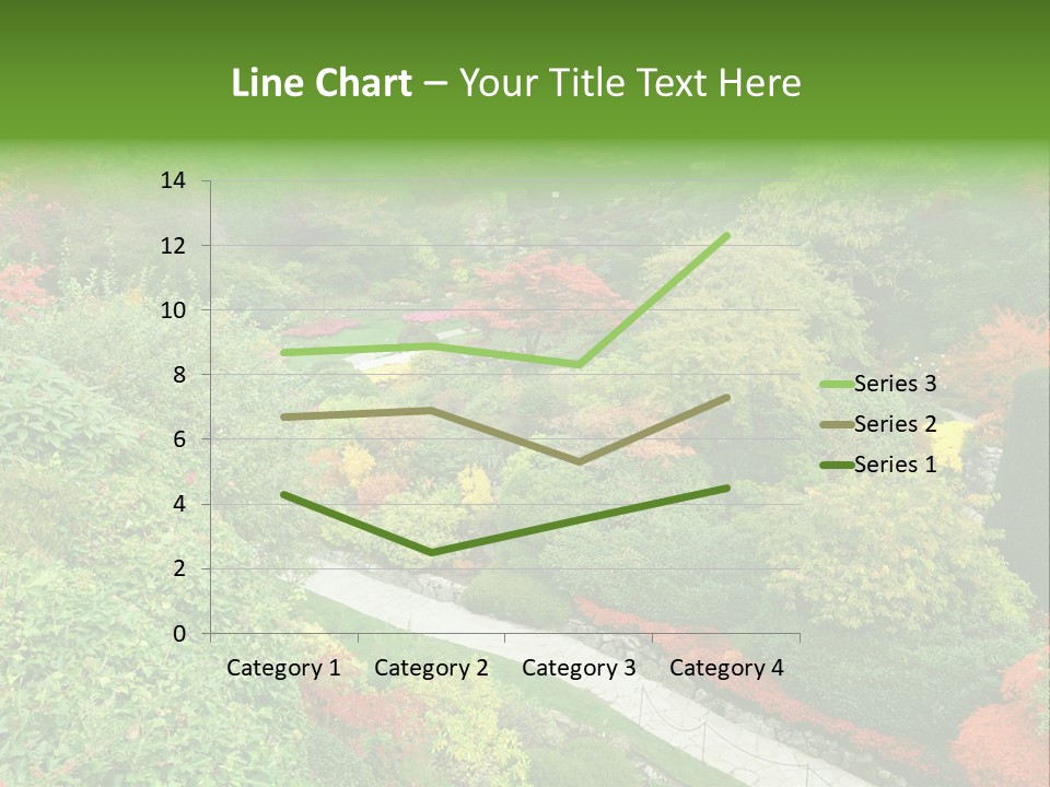 Greenery Floral Plant PowerPoint Template
