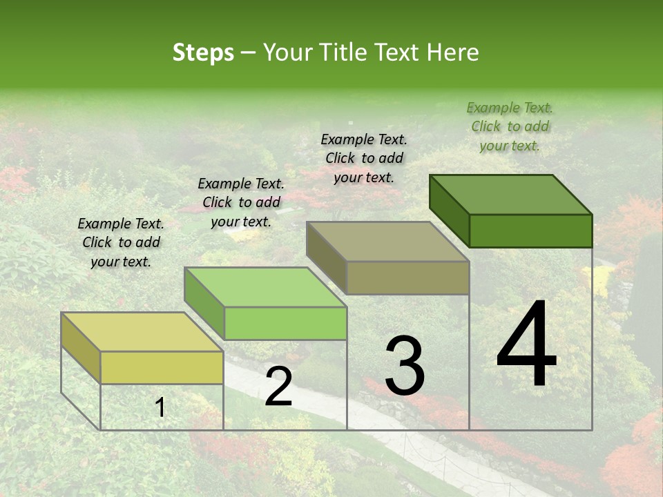 Greenery Floral Plant PowerPoint Template