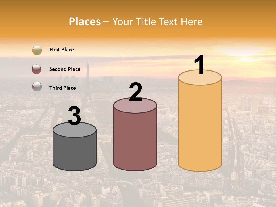 Sun Capital Eiffel PowerPoint Template