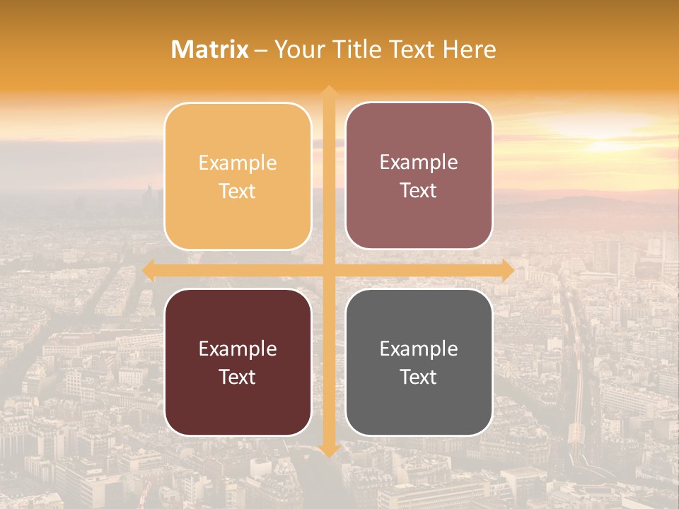 Sun Capital Eiffel PowerPoint Template