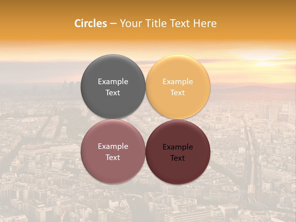 Sun Capital Eiffel PowerPoint Template