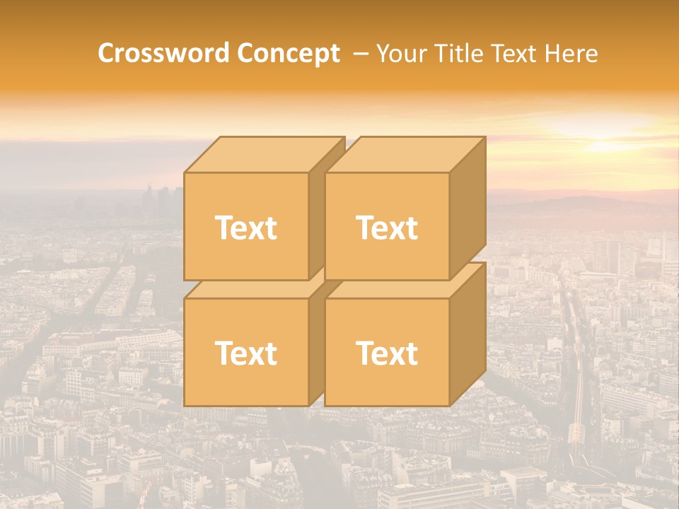 Sun Capital Eiffel PowerPoint Template