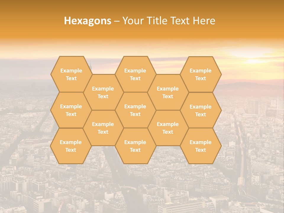 Sun Capital Eiffel PowerPoint Template