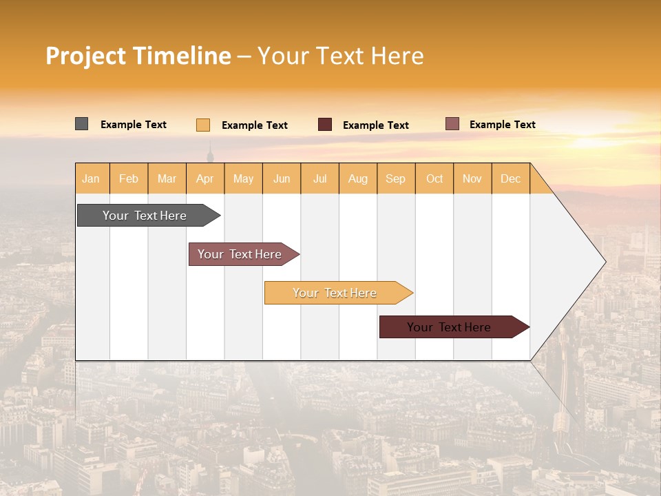 Sun Capital Eiffel PowerPoint Template