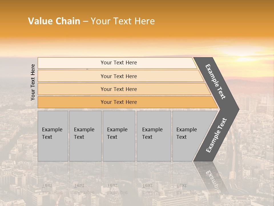 Sun Capital Eiffel PowerPoint Template