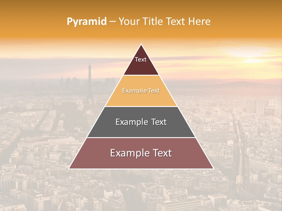 Sun Capital Eiffel PowerPoint Template