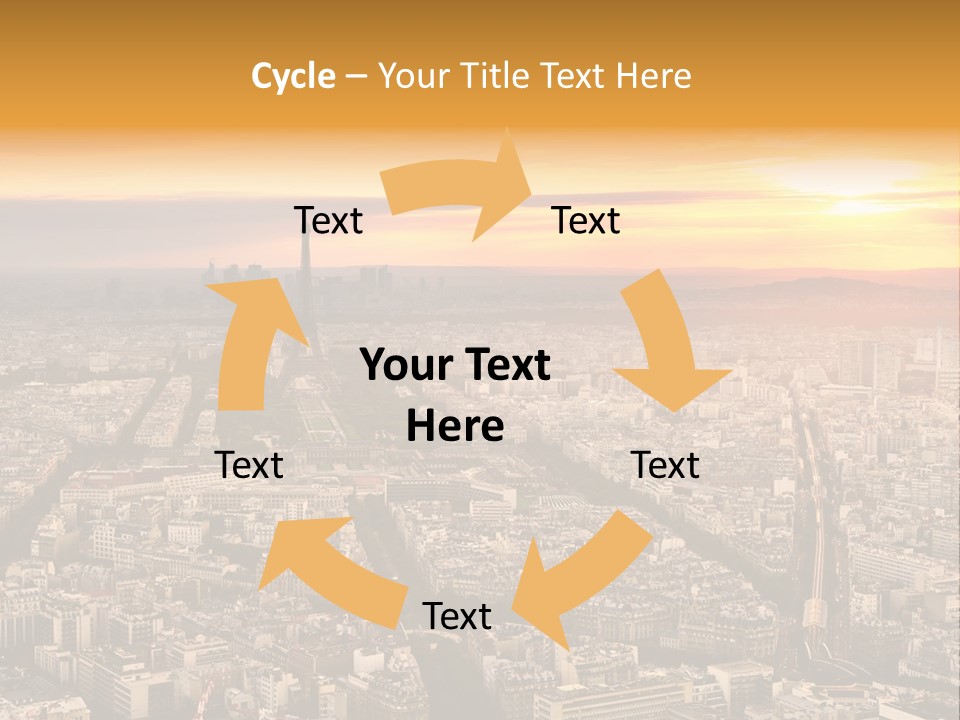 Sun Capital Eiffel PowerPoint Template