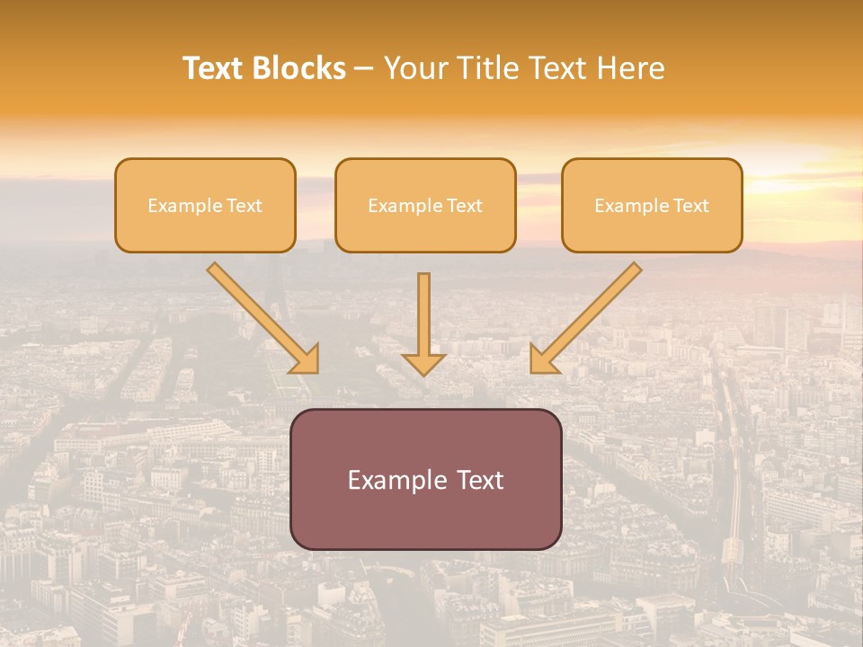 Sun Capital Eiffel PowerPoint Template