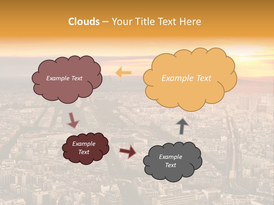 Sun Capital Eiffel PowerPoint Template