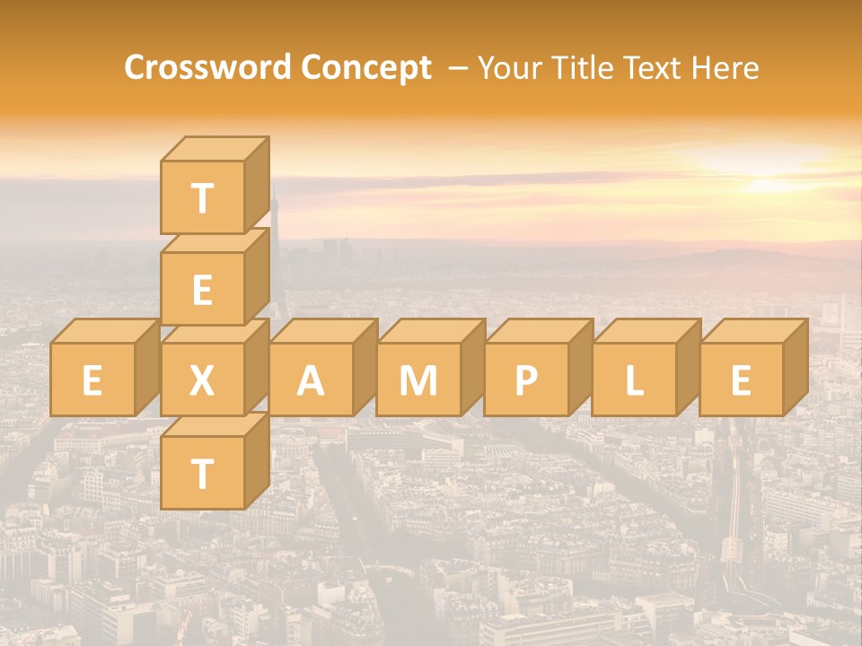 Sun Capital Eiffel PowerPoint Template