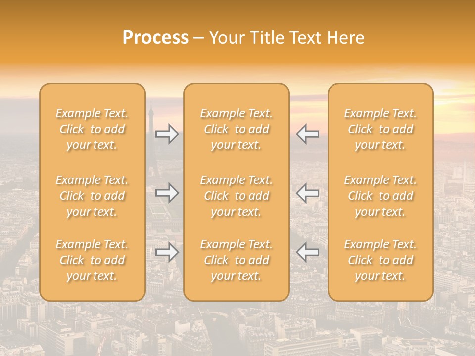 Sun Capital Eiffel PowerPoint Template