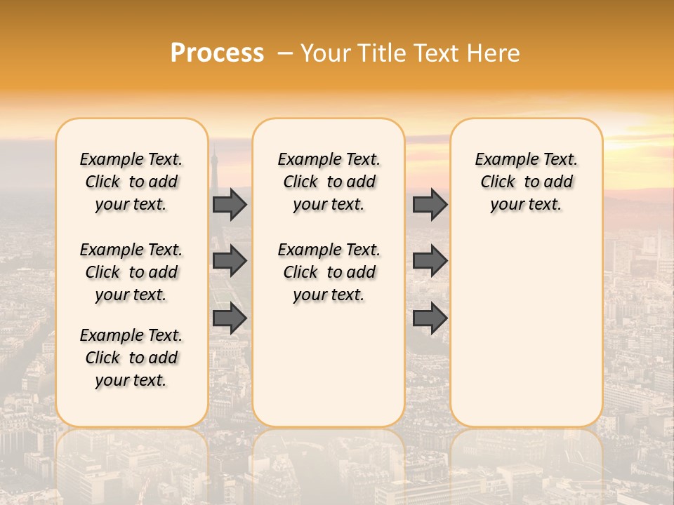 Sun Capital Eiffel PowerPoint Template