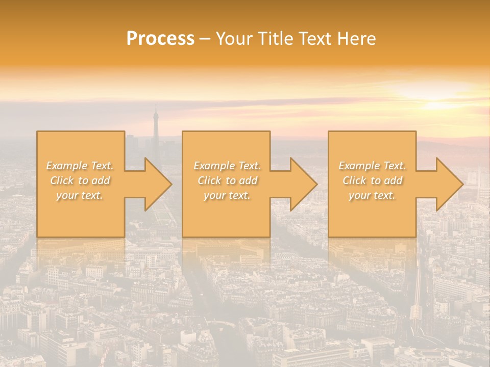Sun Capital Eiffel PowerPoint Template