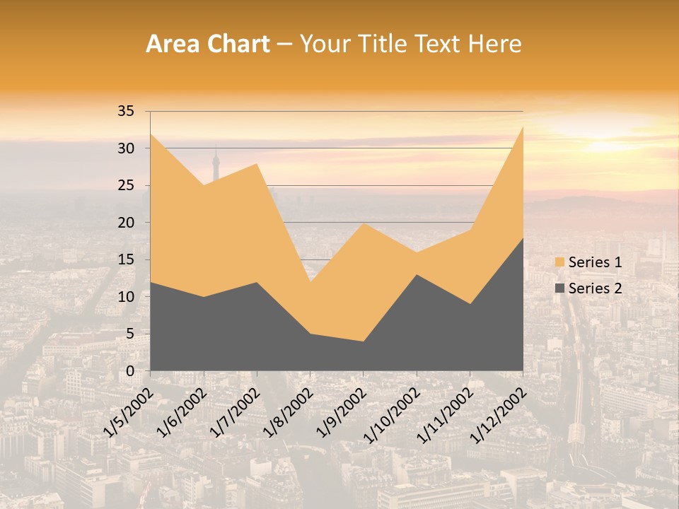 Sun Capital Eiffel PowerPoint Template