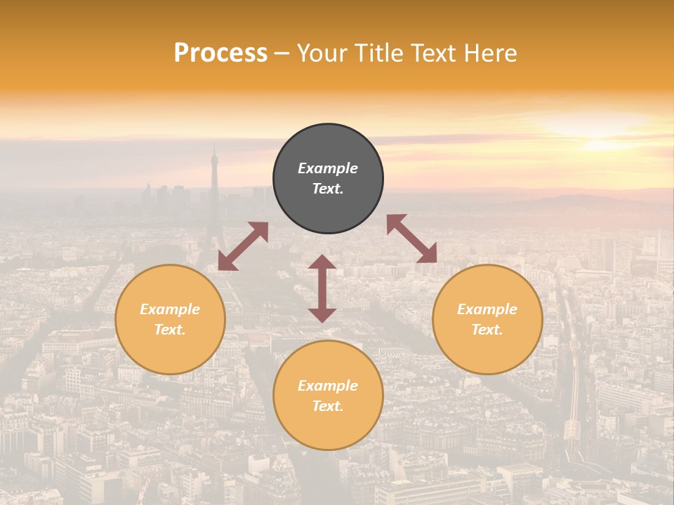 Sun Capital Eiffel PowerPoint Template