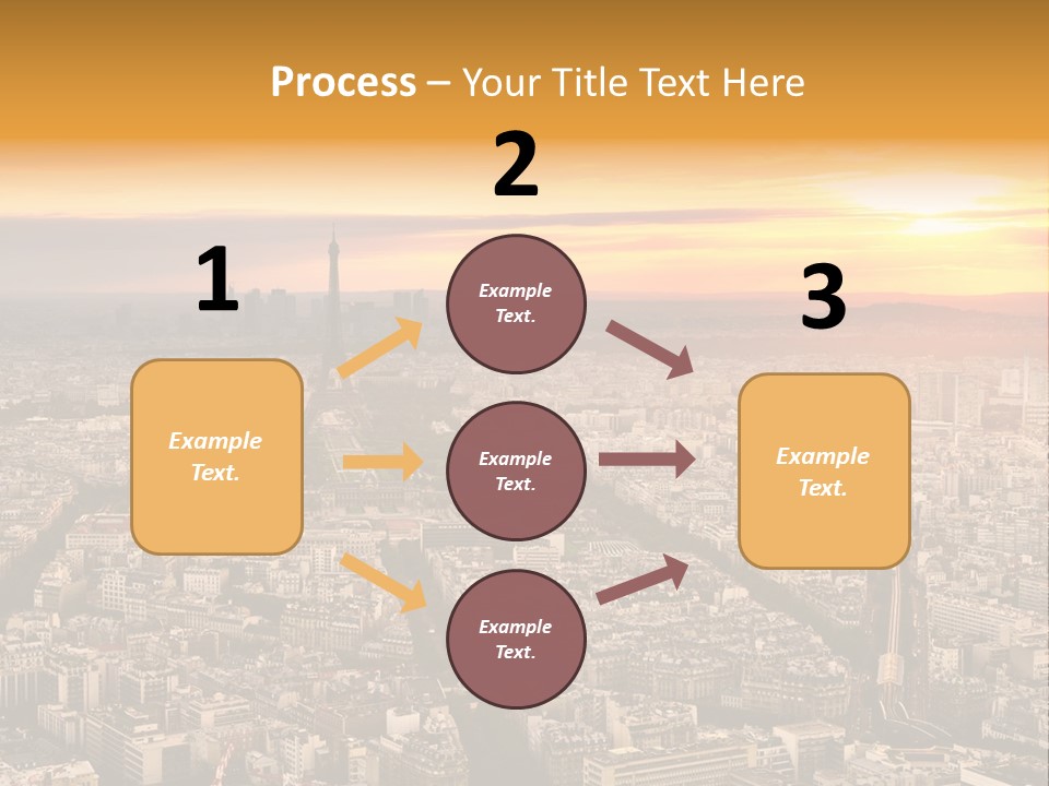 Sun Capital Eiffel PowerPoint Template