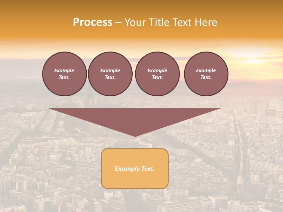 Sun Capital Eiffel PowerPoint Template