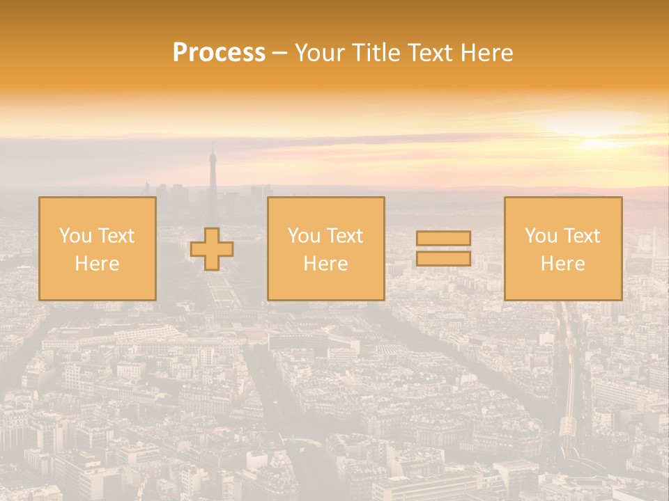 Sun Capital Eiffel PowerPoint Template