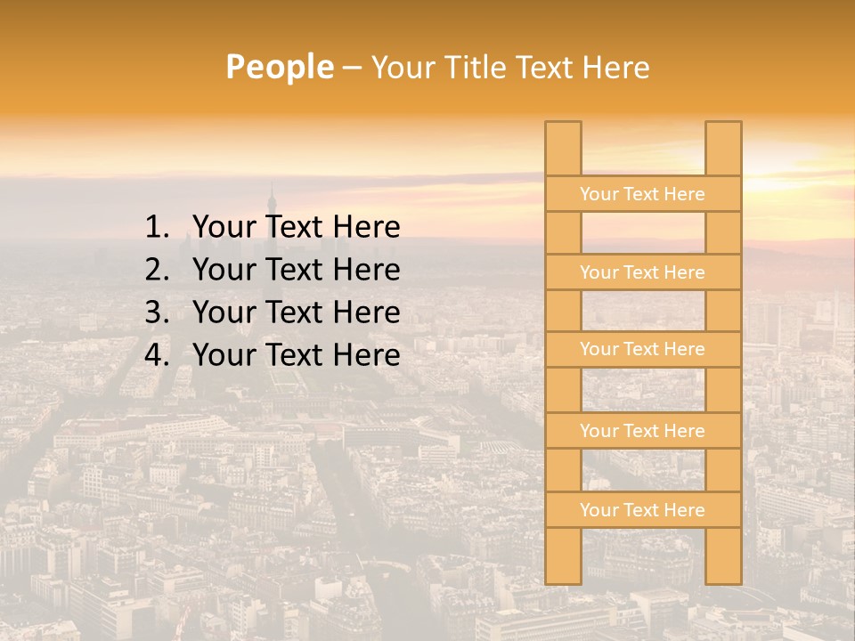 Sun Capital Eiffel PowerPoint Template
