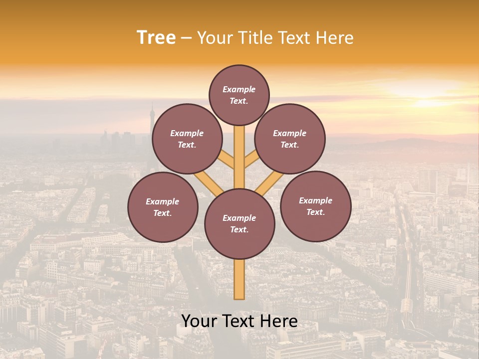 Sun Capital Eiffel PowerPoint Template