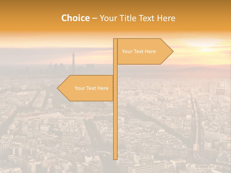 Sun Capital Eiffel PowerPoint Template