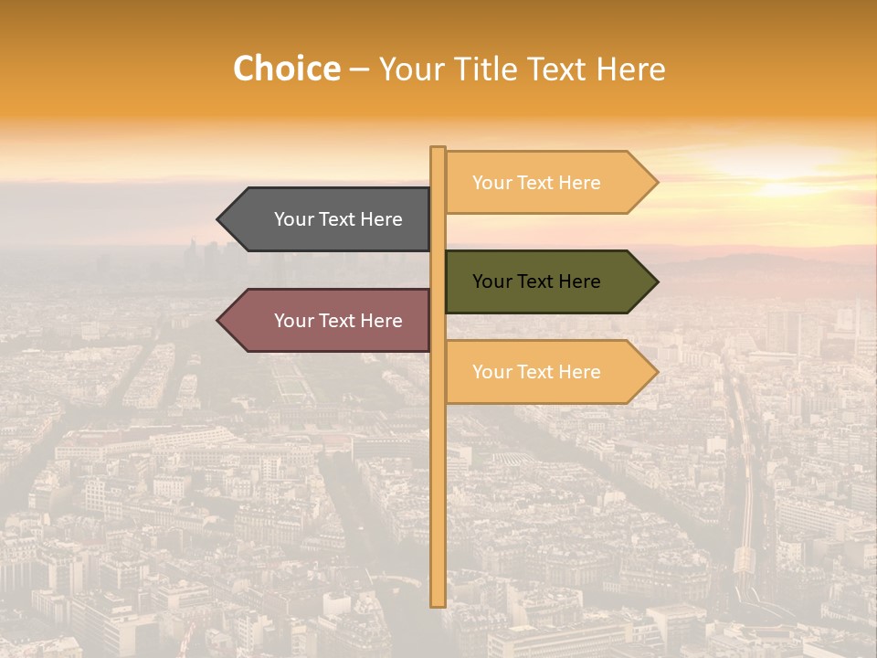 Sun Capital Eiffel PowerPoint Template