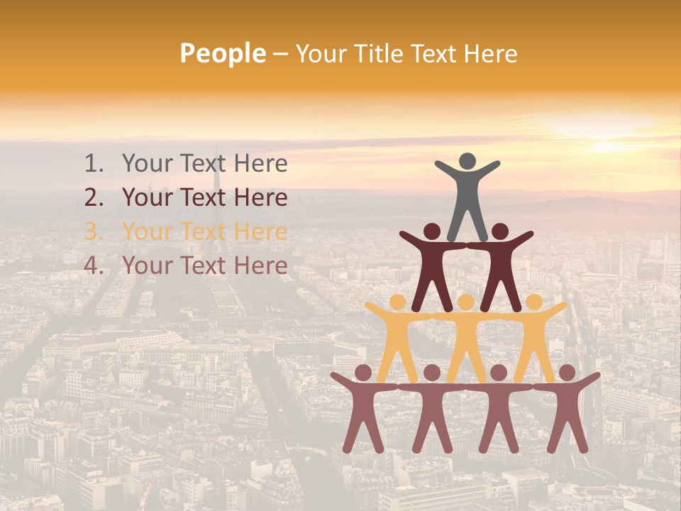 Sun Capital Eiffel PowerPoint Template