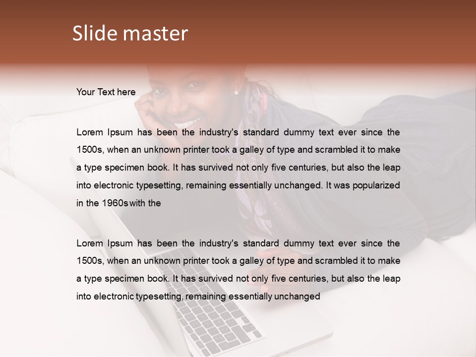 Casual Leisure Diversity PowerPoint Template